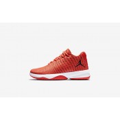 Ανδρικά αθλητικά παπούτσια Nike jordan b. fly men max orange/gym red/λευκό/μαύρο 881444-415