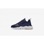 Η κα πάνινα παπούτσια Nike air huarache ultra women binary blue/λευκό/gum light brown/binary blue 881100-142