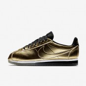 Nike ΓΥΝΑΙΚΕΙΑ ΠΑΠΟΥΤΣΙΑ LIFESTYLE classic cortez metallic gold/λευκό/μαύρο/metallic gold_902854-700