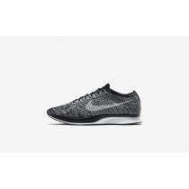 Ανδρικά αθλητικά παπούτσια Nike flyknit racer men μαύρο/λευκό 526628-008