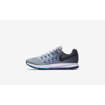 Ανδρικά αθλητικά παπούτσια Nike air zoom pegasus 33 men wolf grey/dark grey/photo blue/μαύρο 831355-138