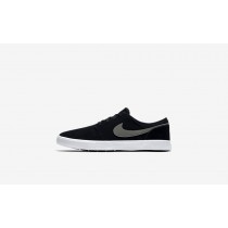 Ανδρικά αθλητικά παπούτσια Nike sb solarsoft portmore ii men μαύρο/λευκό/dark grey 880266-201