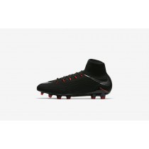 Ανδρικά αθλητικά παπούτσια Nike hypervenom phatal 3 df fg men μαύρο/μαύρο/ανθρακί/metallic silver 852554-235