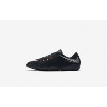 Ανδρικά αθλητικά παπούτσια Nike hypervenomx phelon 3 tf men μαύρο/μαύρο/ανθρακί/metallic silver 852562-242