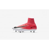 Ανδρικά αθλητικά παπούτσια Nike mercurial superfly v sg-pro men racer pink/λευκό/μαύρο 831956-298