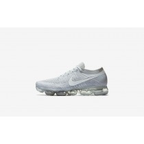 Ανδρικά αθλητικά παπούτσια Nike air vapormax flyknit men pure platinum/wolf grey/λευκό 849558-323