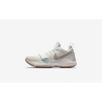 Ανδρικά αθλητικά παπούτσια Nike pg1 men ιβουάρ/gum light brown/vivid sky/oatmeal 878627-333