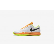 Ανδρικά αθλητικά παπούτσια Nike court zoom vapor 9.5 men λευκό/volt/total orange/μαύρο 631457-356