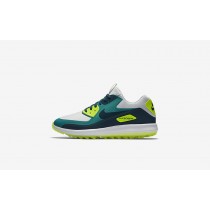 Ανδρικά αθλητικά παπούτσια Nike air zoom 90 it men pure platinum/rio teal/volt/midnight turquoise 844569-449