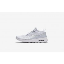 Η κα πάνινα παπούτσια Nike air max thea flyknit women pure platinum/λευκό/wolf grey/pure platinum 881175-016