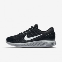 Nike ΓΥΝΑΙΚΕΙΑ ΠΑΠΟΥΤΣΙΑ ΓΙΑ ΤΡΕΞΙΜΟ lunar glide 9 μαύρο/dark grey/wolf grey/λευκό_904716-001