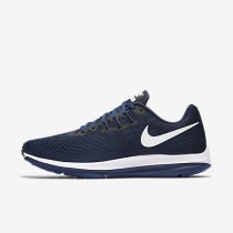 Nike ΑΝΔΡΙΚΑ ΠΑΠΟΥΤΣΙΑ ΓΙΑ ΤΡΕΞΙΜΟ zoom winflo 4 binary blue/μαύρο/deep royal blue/λευκό_898466-400