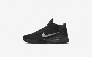 Ανδρικά αθλητικά παπούτσια Nike zoom evidence men μαύρο/ανθρακί/wolf grey/metallic silver 852464-165
