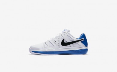 Ανδρικά αθλητικά παπούτσια Nike court air vapor advantage clay men λευκό/light photo blue/μαύρο 819518-219