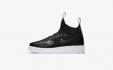 Ανδρικά αθλητικά παπούτσια Nike air force 1 ultraforce mid men μαύρο/λευκό/μαύρο 864014-378
