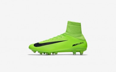 Ανδρικά αθλητικά παπούτσια Nike mercurial veloce iii ag-pro men electric green/flash lime/λευκό/μαύρο 831960-495
