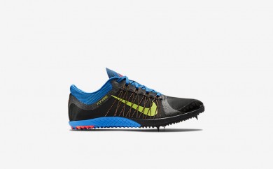 ουδέτερος παπούτσια Nike victory xc 3 unisex μαύρο/photo blue/fierce green 654693-030