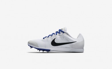 ουδέτερος παπούτσια Nike zoom rival d 9 unisex λευκό/racer blue/μαύρο 806556-046