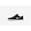 Ανδρικά αθλητικά παπούτσια Nike sb check solarsoft canvas men μαύρο/λευκό 843896-187
