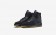 Ανδρικά αθλητικά παπούτσια Nike lunar force 1 duckboot men μαύρο/metallic silver/ανθρακί/μαύρο 805899-365