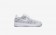 Η κα πάνινα παπούτσια Nike air force 1 flyknit low women λευκό/μαύρο/λευκό 820256-017