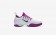 Η κα πάνινα παπούτσια Nike court air zoom ultra women λευκό/vivid purple/μαύρο 859718-095