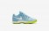 Η κα πάνινα παπούτσια Nike court zoom vapor 9.5 women polarised blue/still blue/volt/λευκό 631475-175