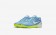 Η κα πάνινα παπούτσια Nike court zoom cage 2 women still blue/volt/λευκό 844962-178